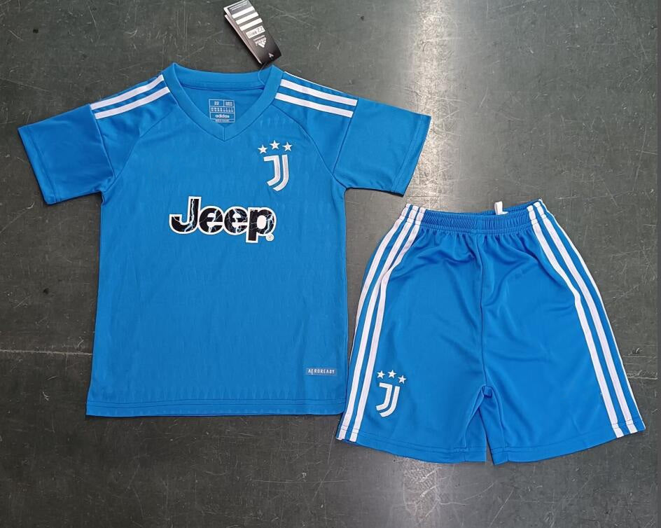 Juventus Kinder Retro-Fußballtrikot-Set
