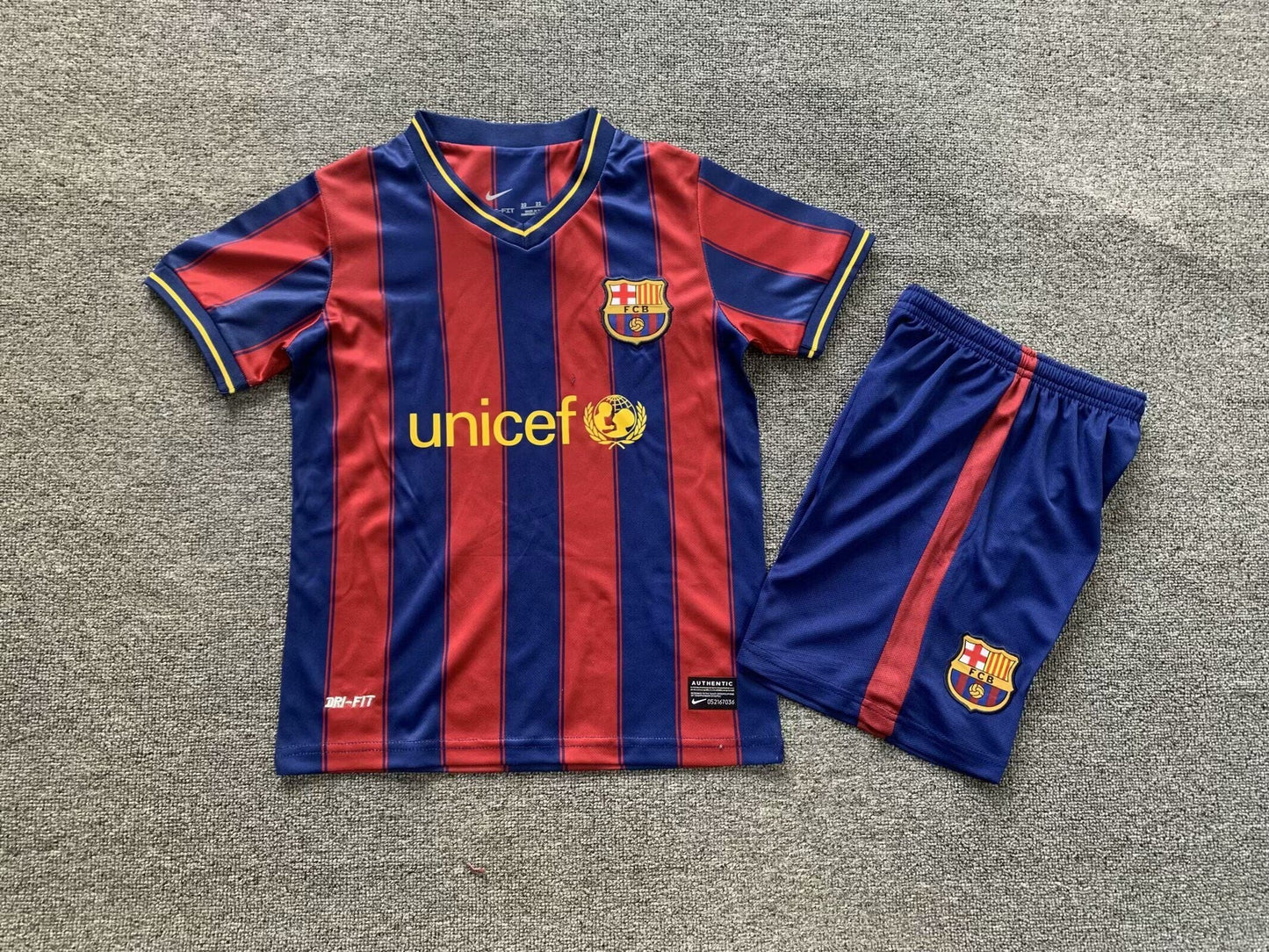 Barcelona Home Kinder Retro Fußballtrikot