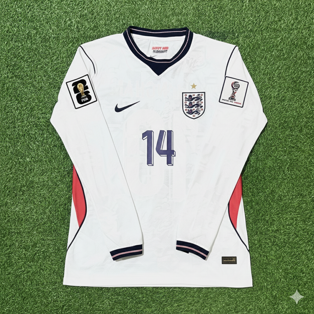 Marcus Rashford 14 – England WM 2026 Langarmtrikot