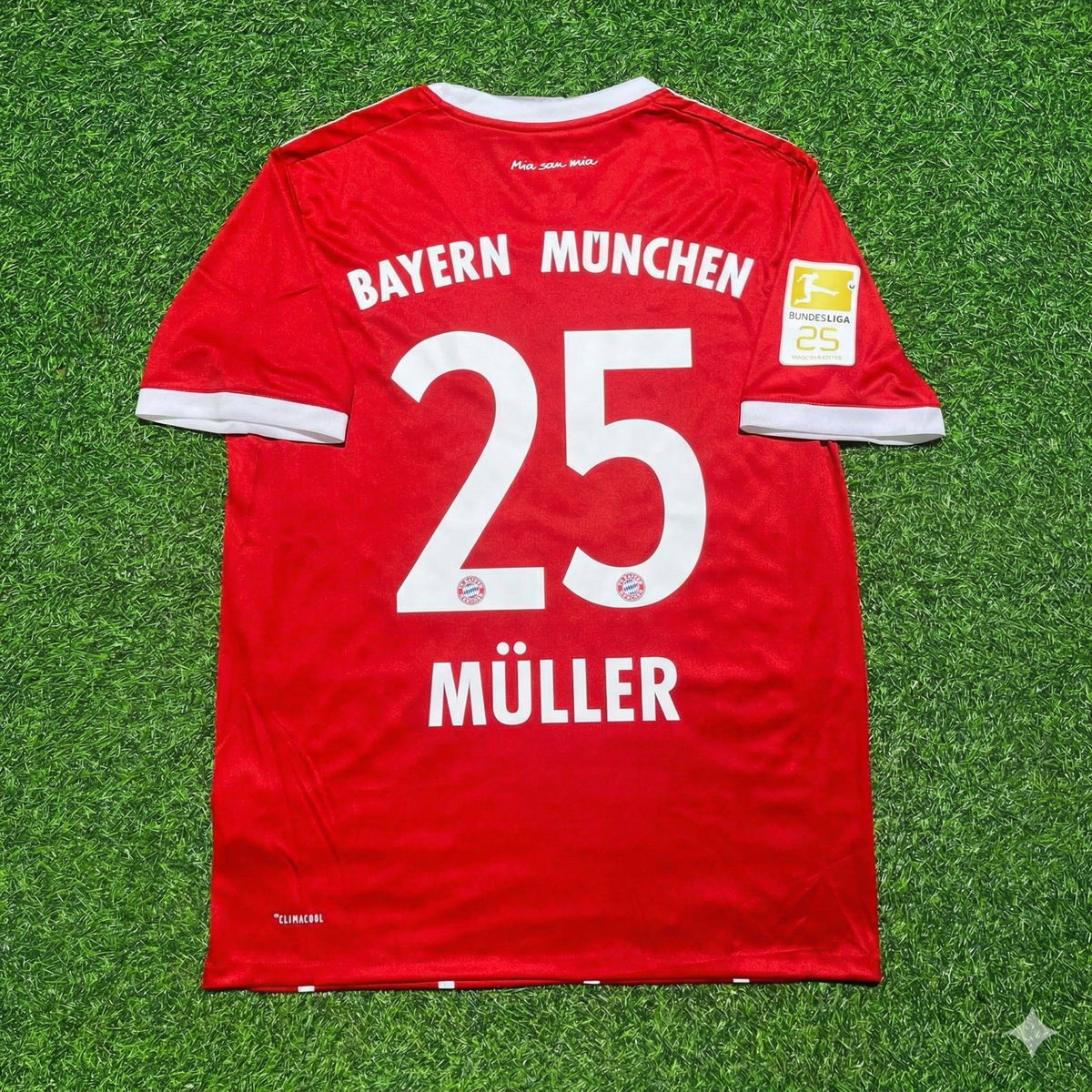 Thomas Müller Bayern Munich 2017-2018 Retro Home Jersey