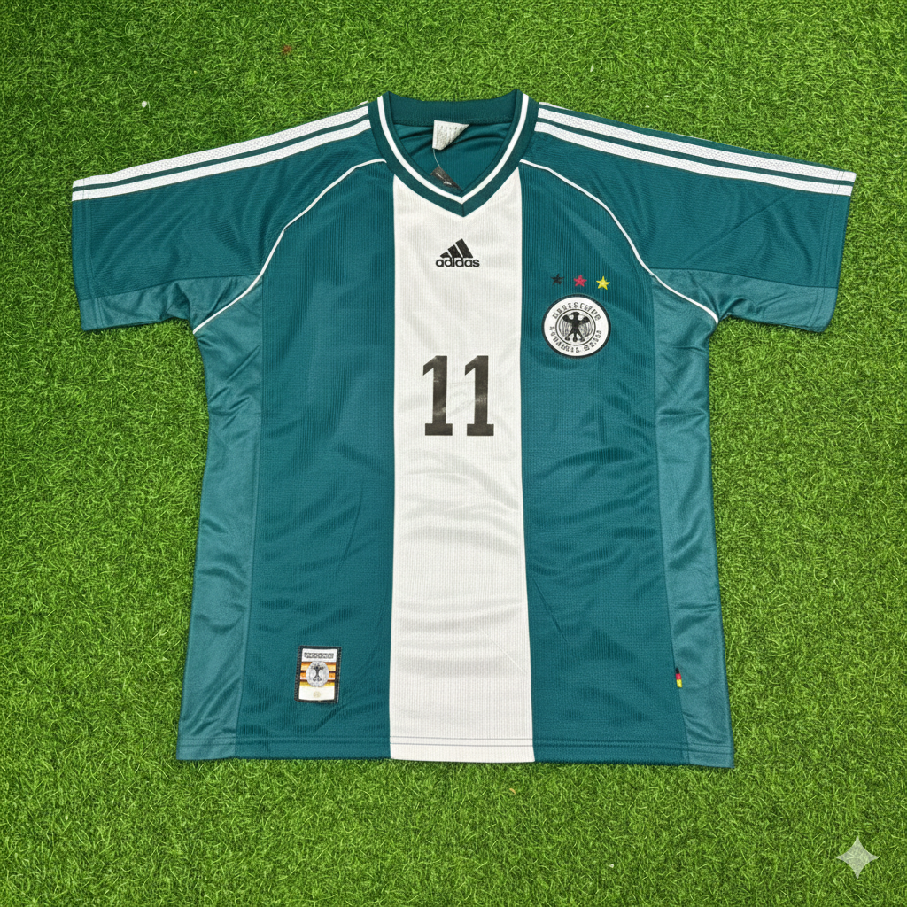 Germany Away Retro Football Jersey – Karl-Heinz Rummenigge