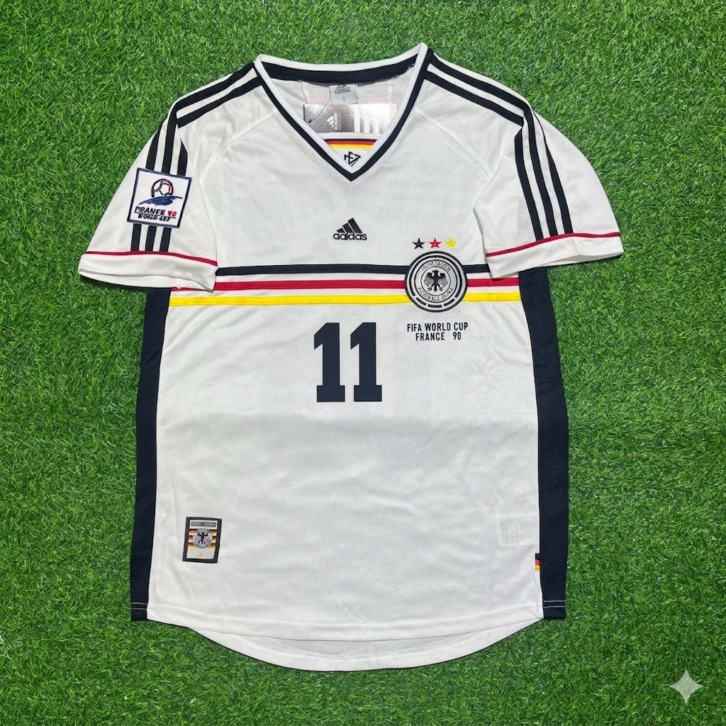Germany 1998 World Cup Retro Football Jersey â Olaf Marschall