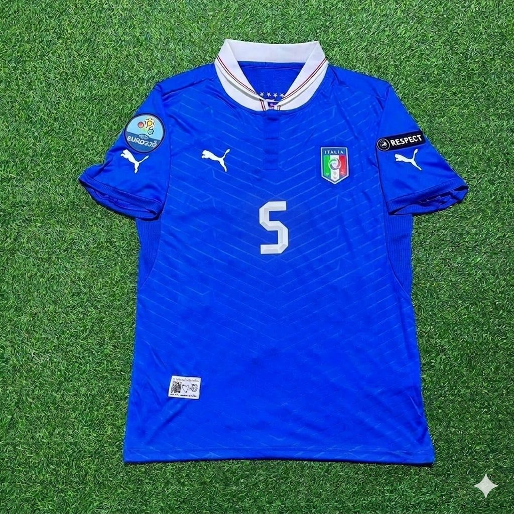 Thiago Motta 5 – Italien Retro-Heimtrikot von EURO 2012