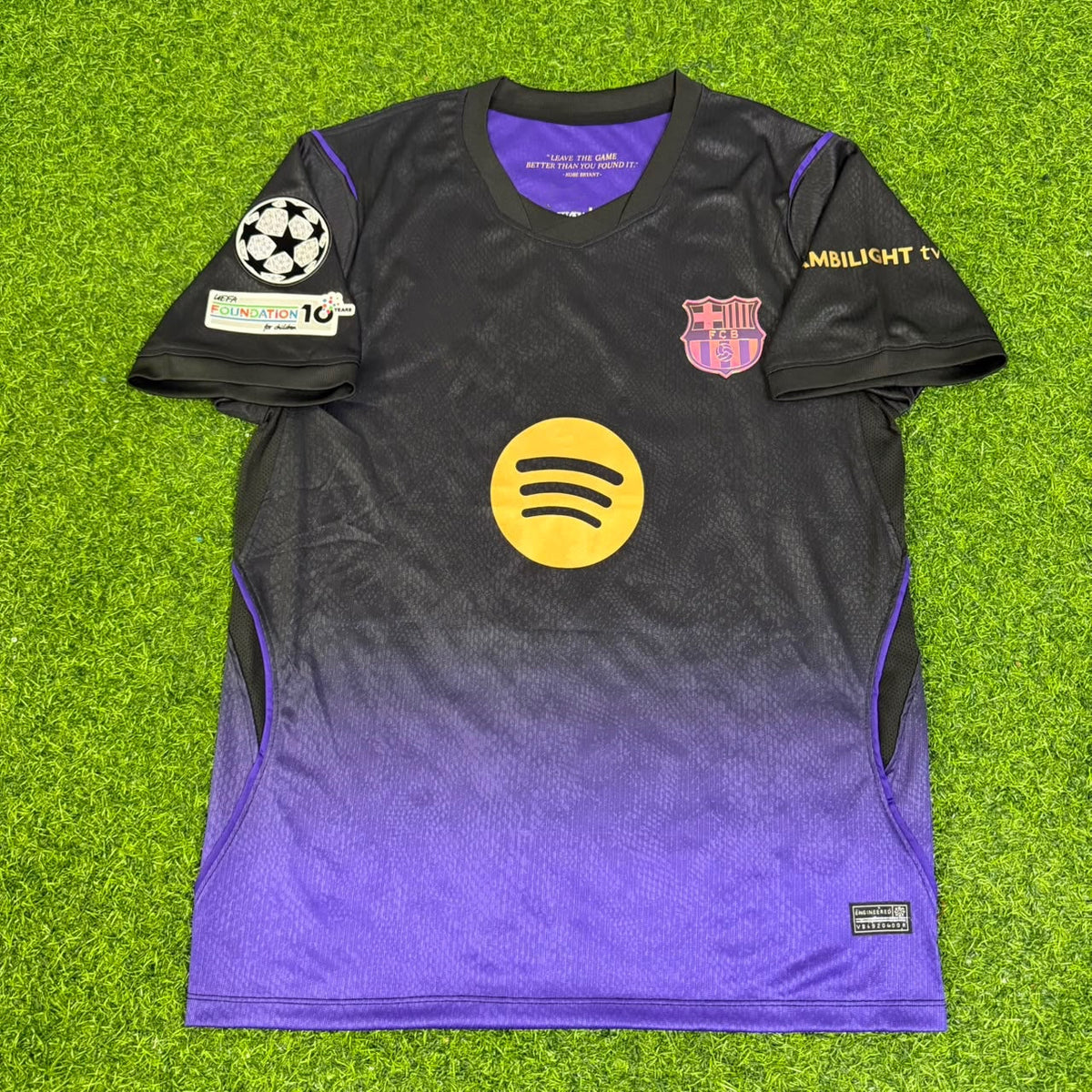 Rodri #16 Barcelone 2027 Maillot Extérieur Nouvelle Saison Ligue des Champions Patch Trikot Maillot de Foot
