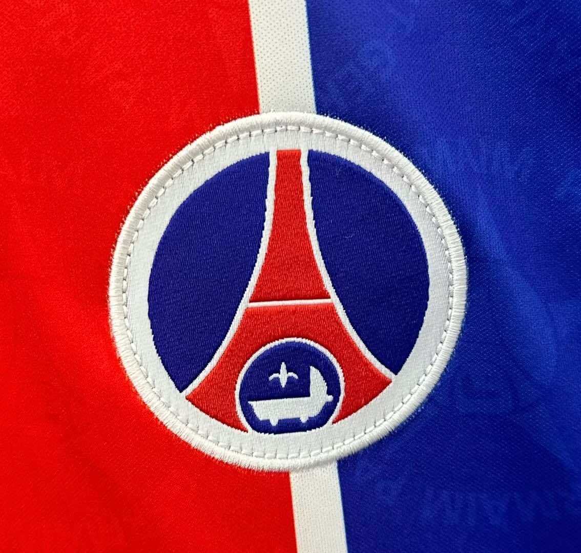 Paris Saint-Germain F.C. 1995-1996 Season Home Retro Football Jersey Trikot Maillot