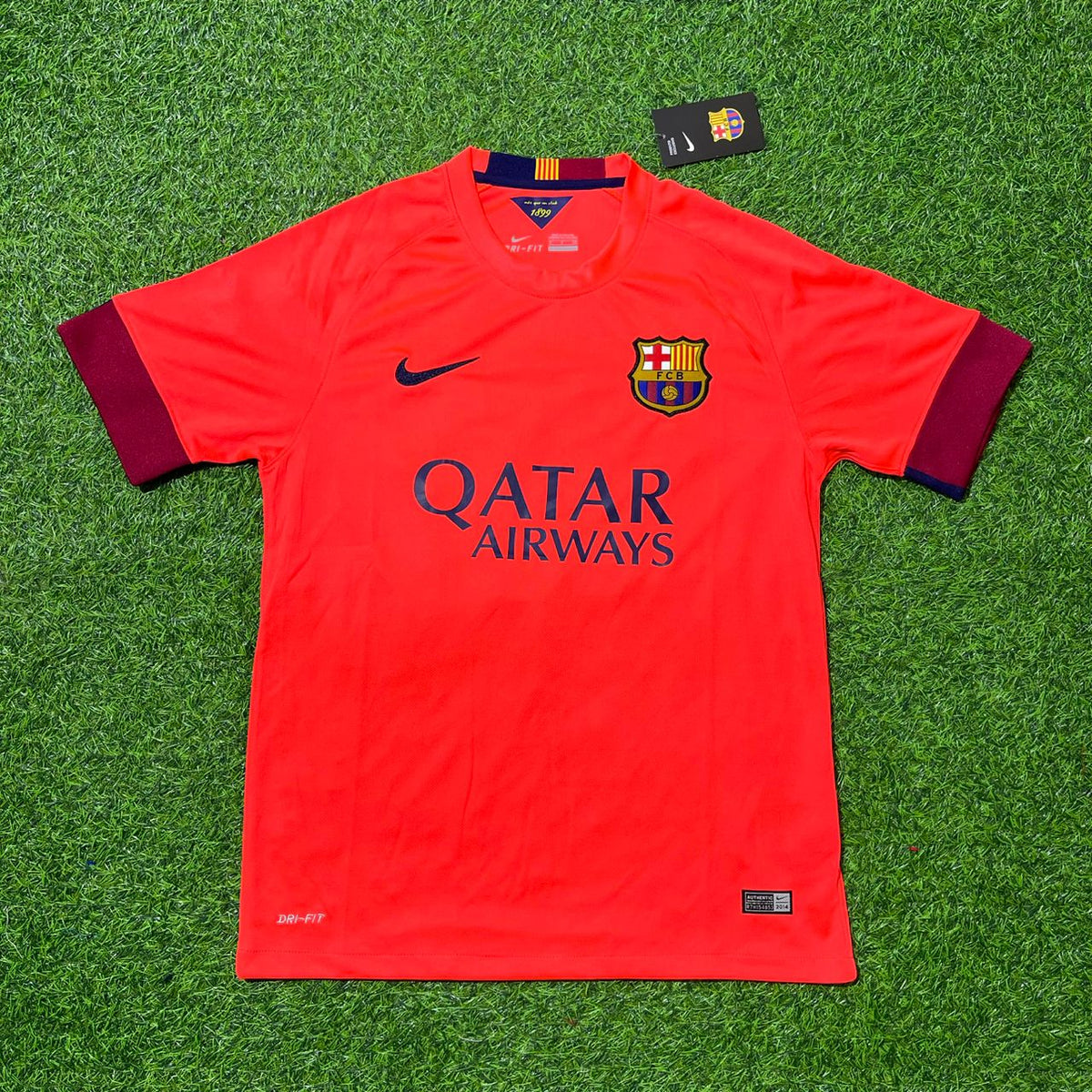 Dani Alves 2- Barcelona 2014 Trikot-Saison Retro Trikot Maillot Jersey