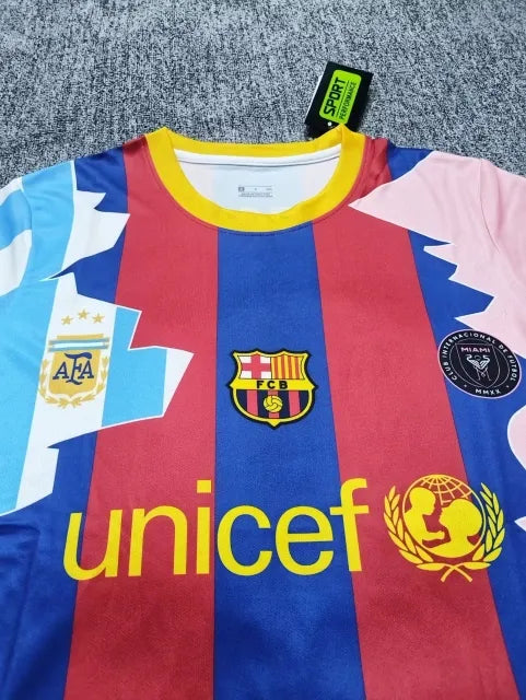 Lionel Messi GOAT Combo All Teams Special Trikot Fußballtrikot