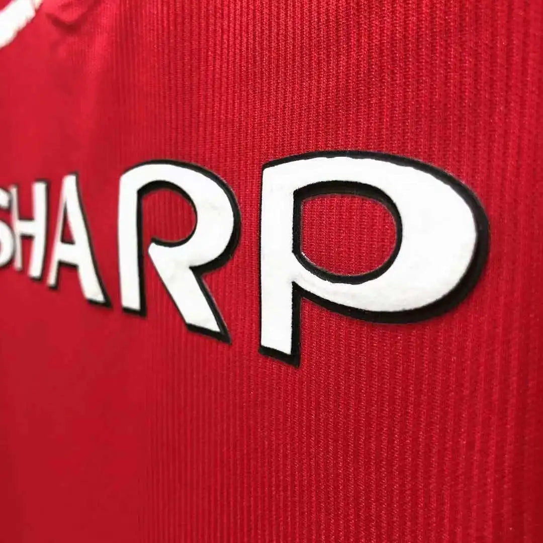 Manchester United Retro 1998 99 Retro Trikot Strickwaren Maglia