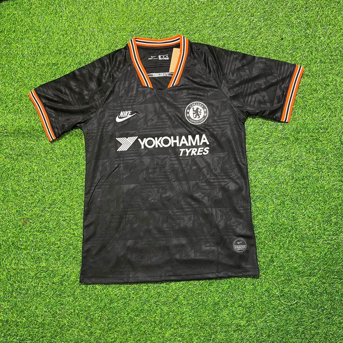 Billy Gilmour 47- Chelsea 2019/2020 Auswärts Schwarz Retro Fußballtrikot Set
