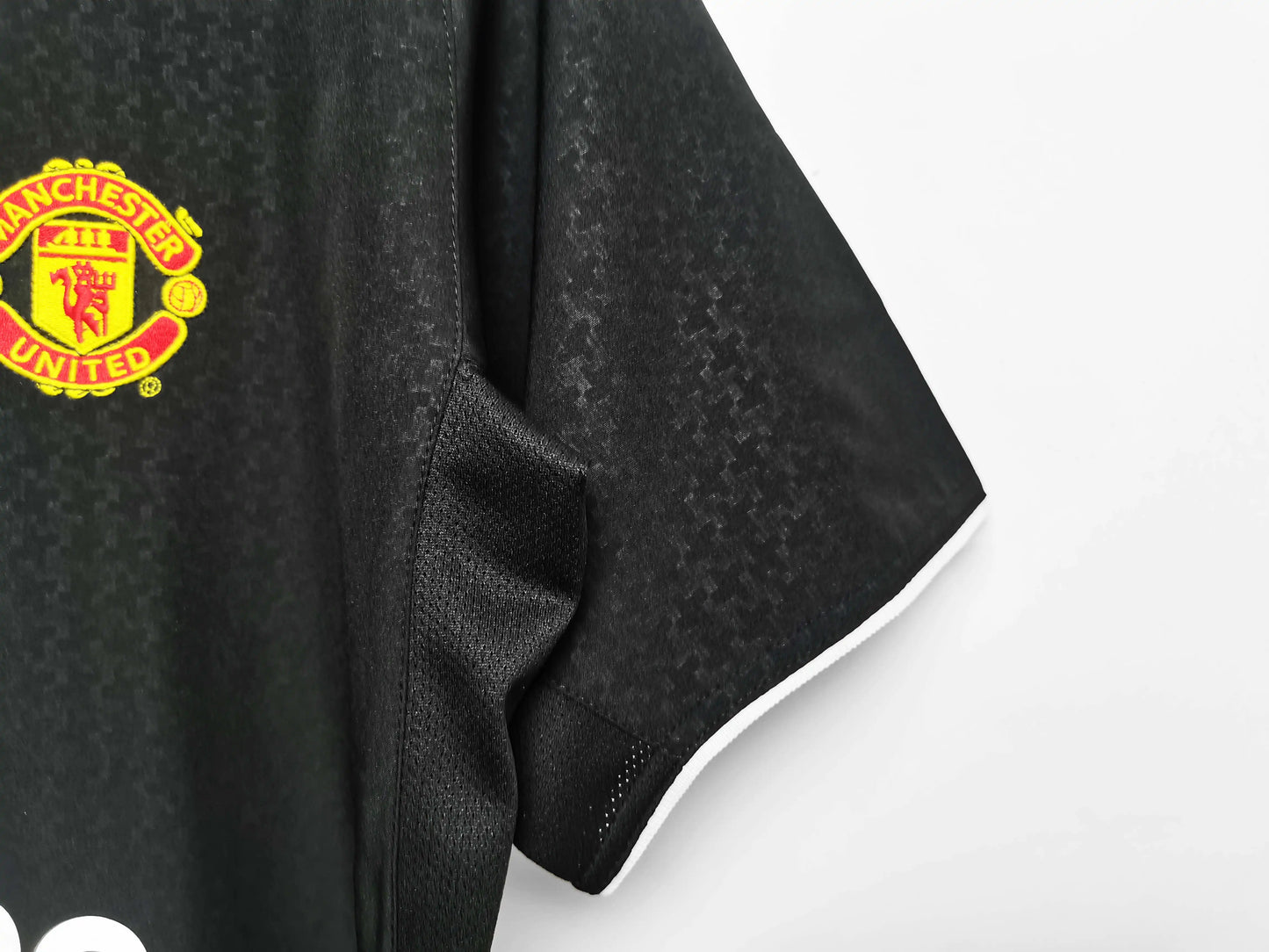 Manchester United Auswärtstrikot Schwarz Retro Fan-Version 2003-2004