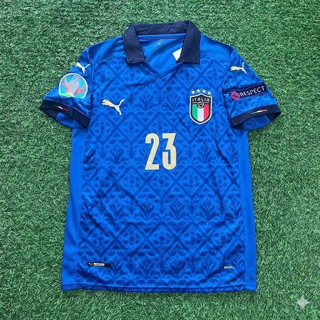 Alessandro Bastoni #23 Italien EURO 2020 Finale Retro-Fußballtrikot – | Trikot | Fußballshirt