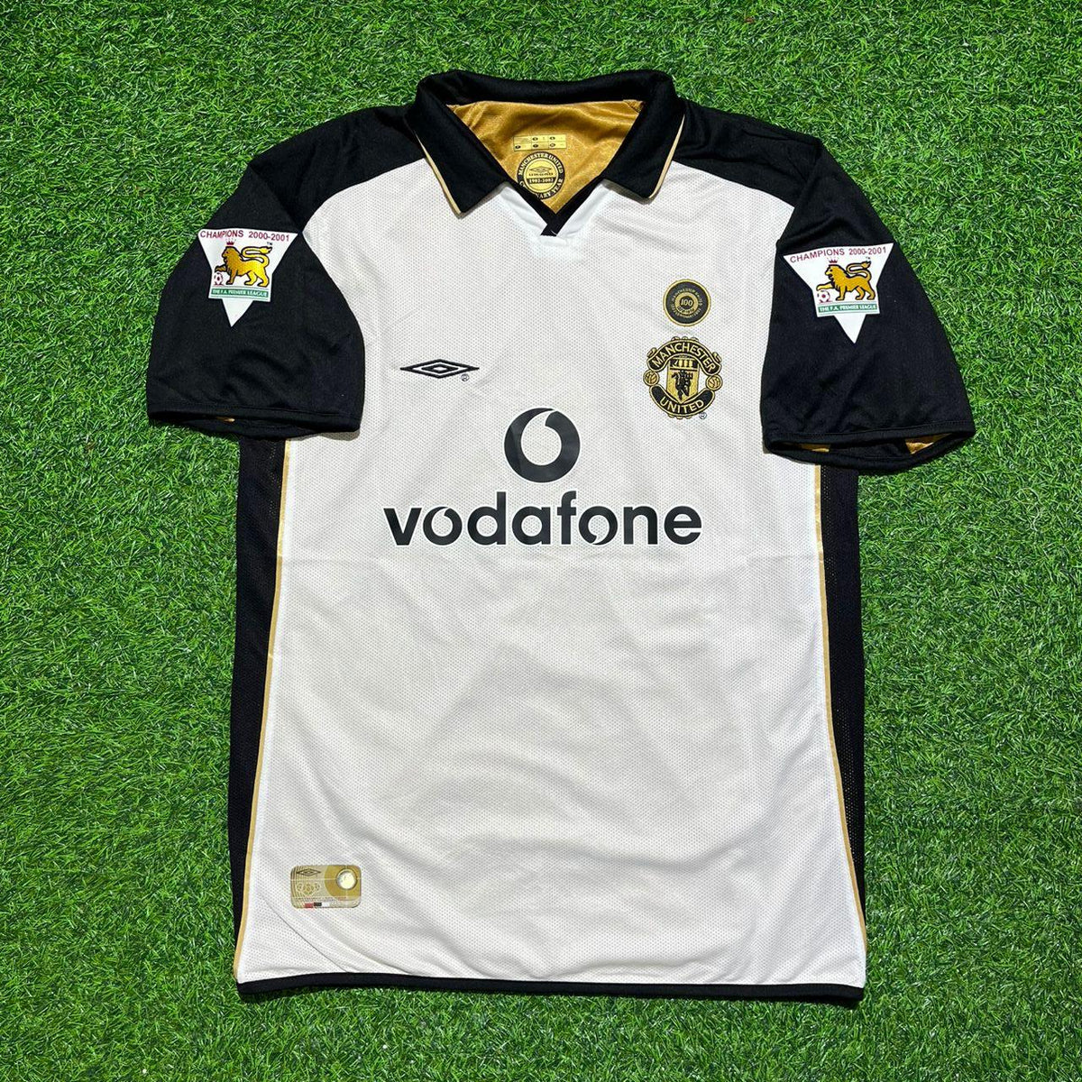 Ruud van Nistelrooy #10 Manchester United 2001-2002 Wende-Retro-Trikot