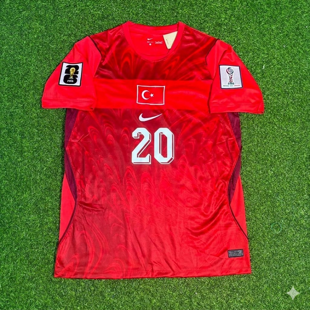 Ferdi Kadıoğlu #20 Türkei - Weltmeisterschaft 2026 - Heim Rot - Trikot