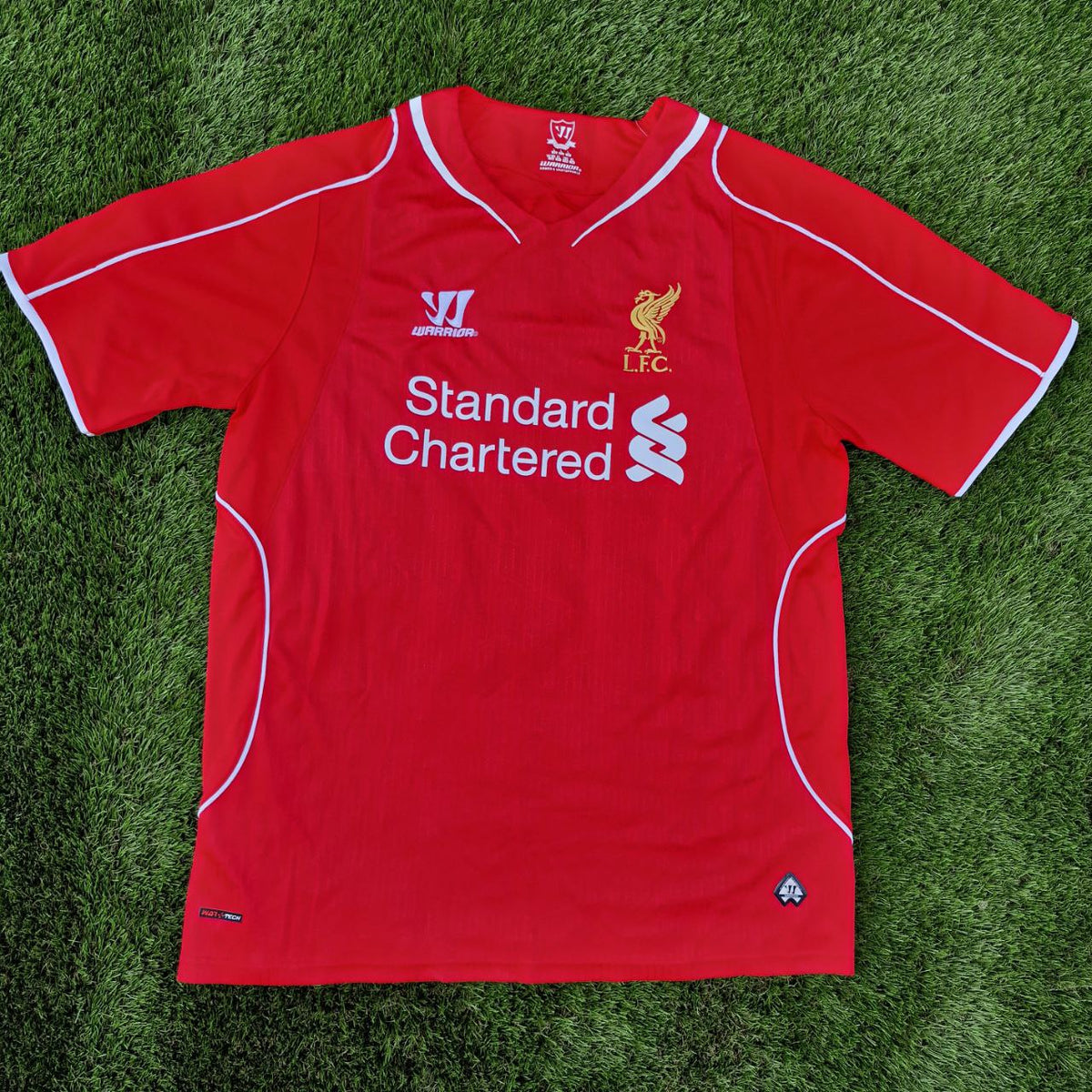 Lucas Leiva 21- Liverpool 2014/15 Home Retro Kit Jersey Trikot Maillot Soccer Shirt