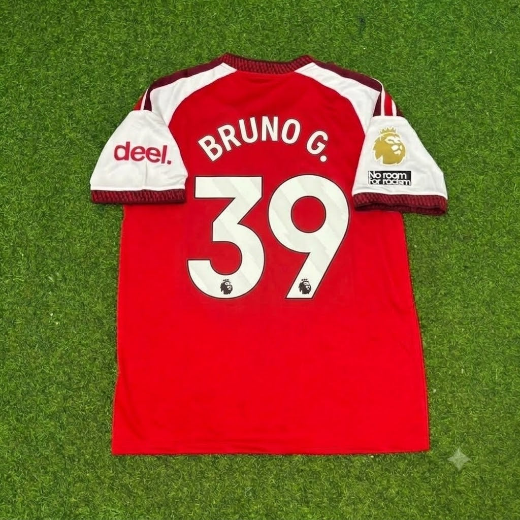 Bruno Guimarães Arsenal Equipación de Local Nueva Temporada 2027 Camiseta de Fútbol Trikot Maillot Maglia