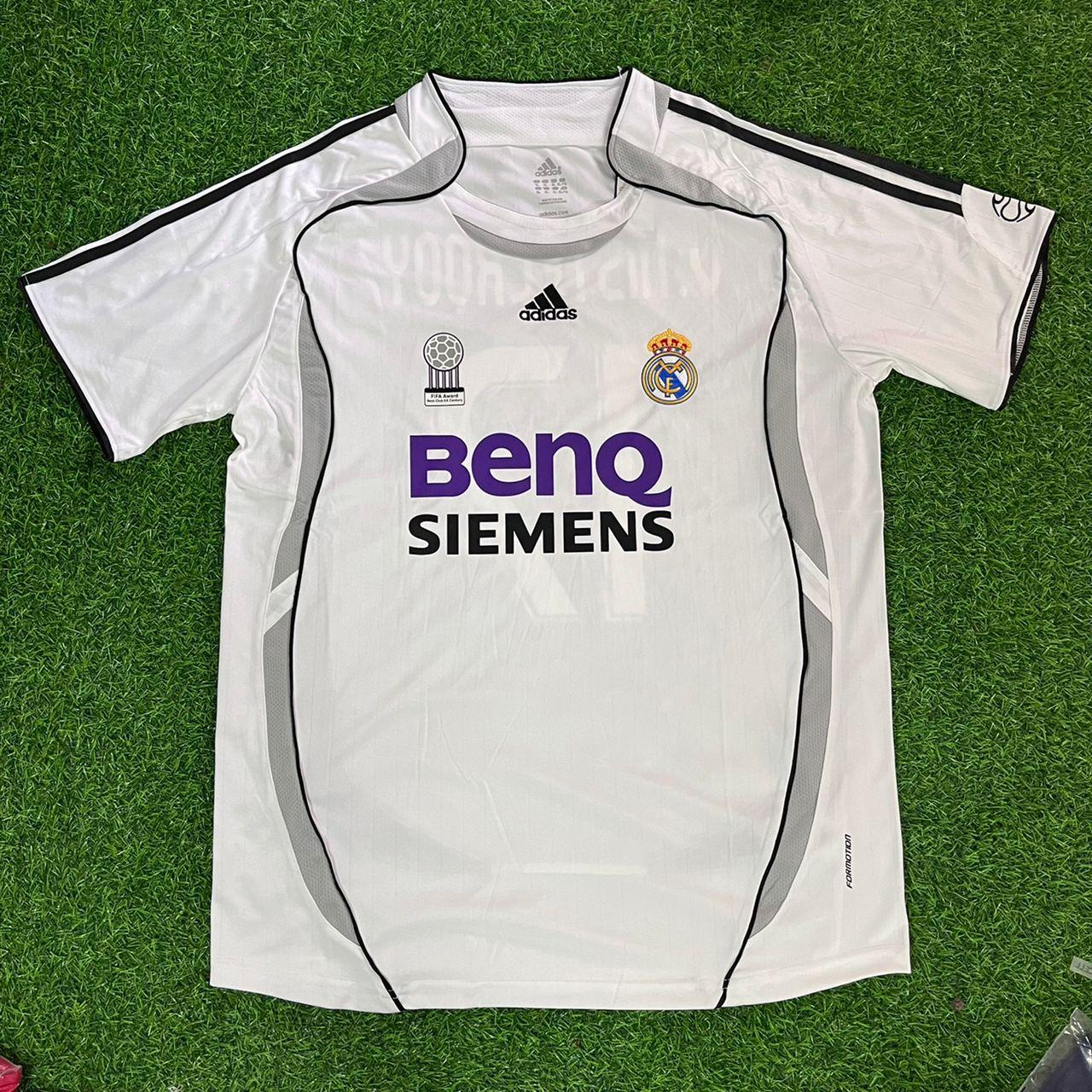 David Beckham 23– Real Madrid 2006–2007 Home Kit Jersey – | Trikot | Maillot Soccer Shirt