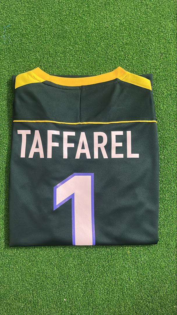 Claudio Taffarel Brasilien 1998 Retro Torwarttrikot Fußball T-Shirt