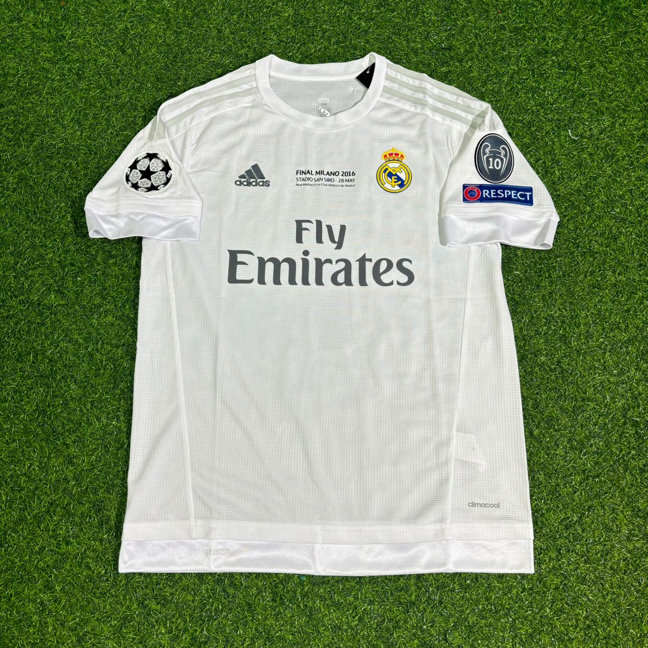 Daniel Carvajal Real Madrid 2016 Champions League Final Football Jersey Kit
