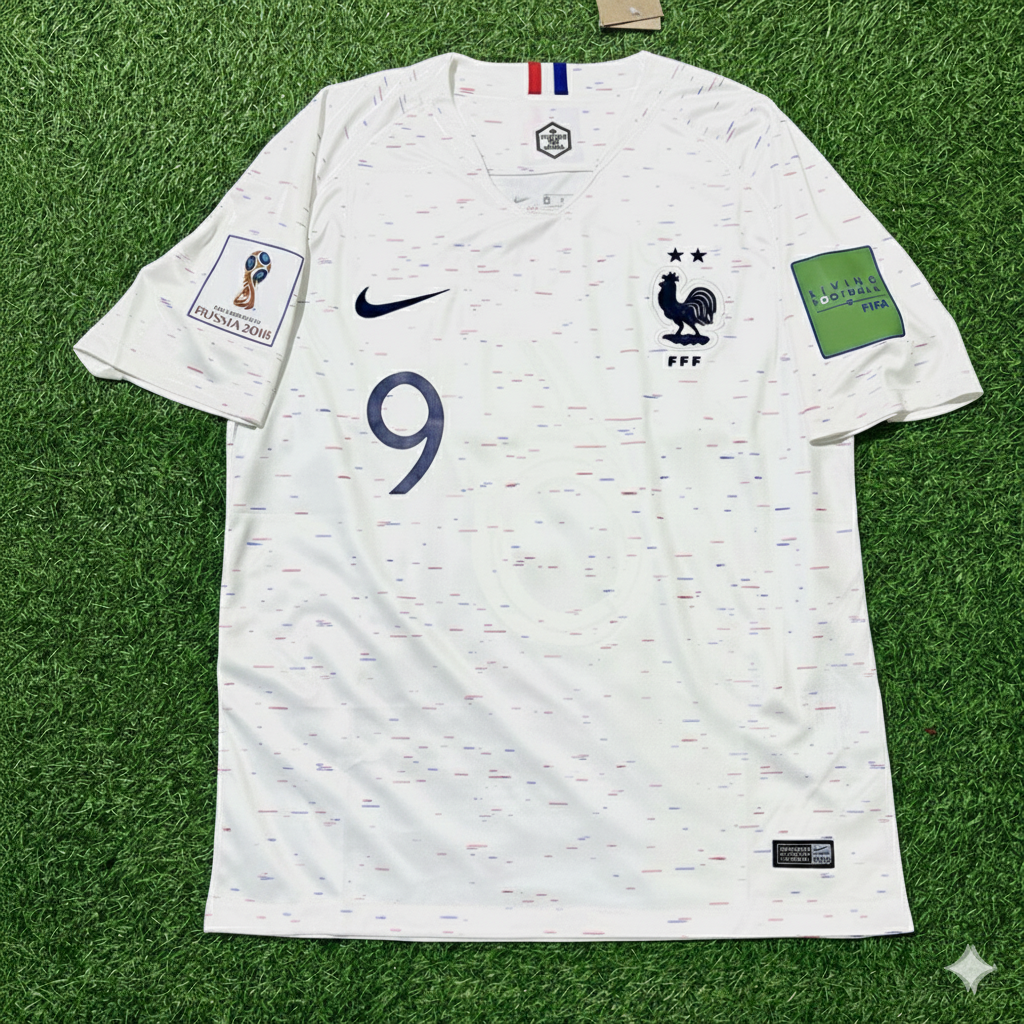Olivier Giroud 9 - Frankreich 2018 Weltmeisterschaft Trikot