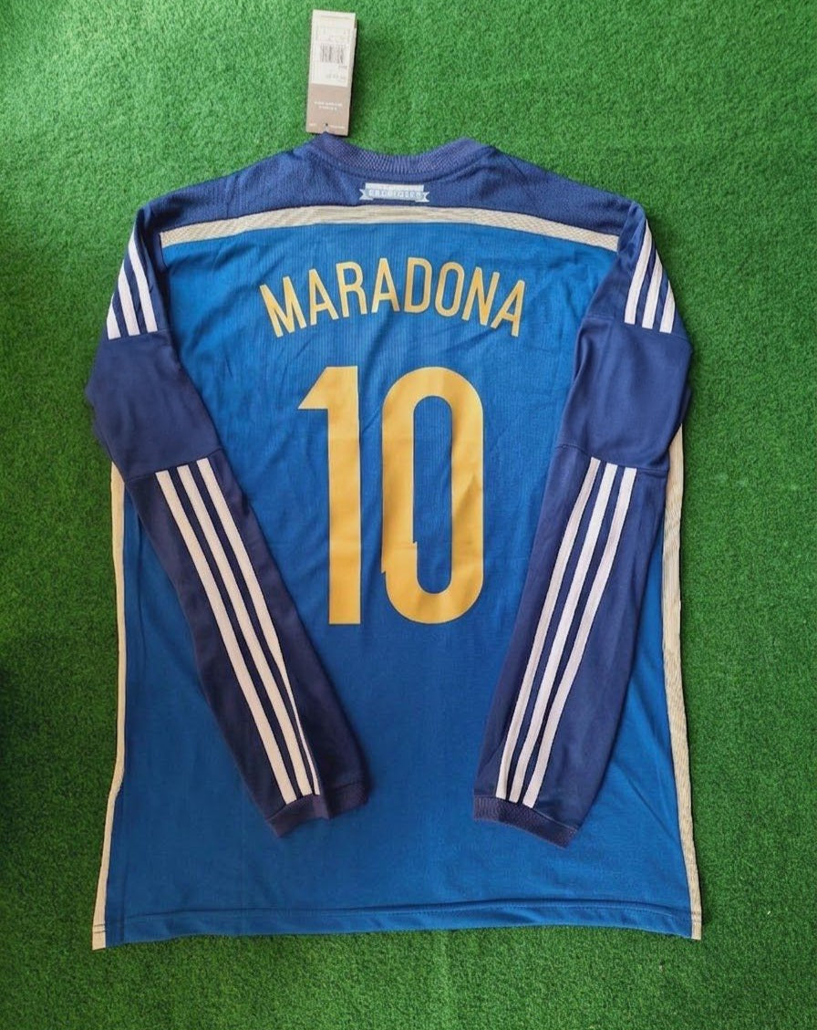Diego Armando Maradona Argentine Maillot Rétro Spécial Football Trikot