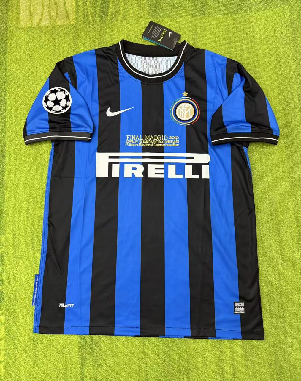 Diego Milito Inter Mailand 2010 Champions League Finale Kinder-Fußballtrikot