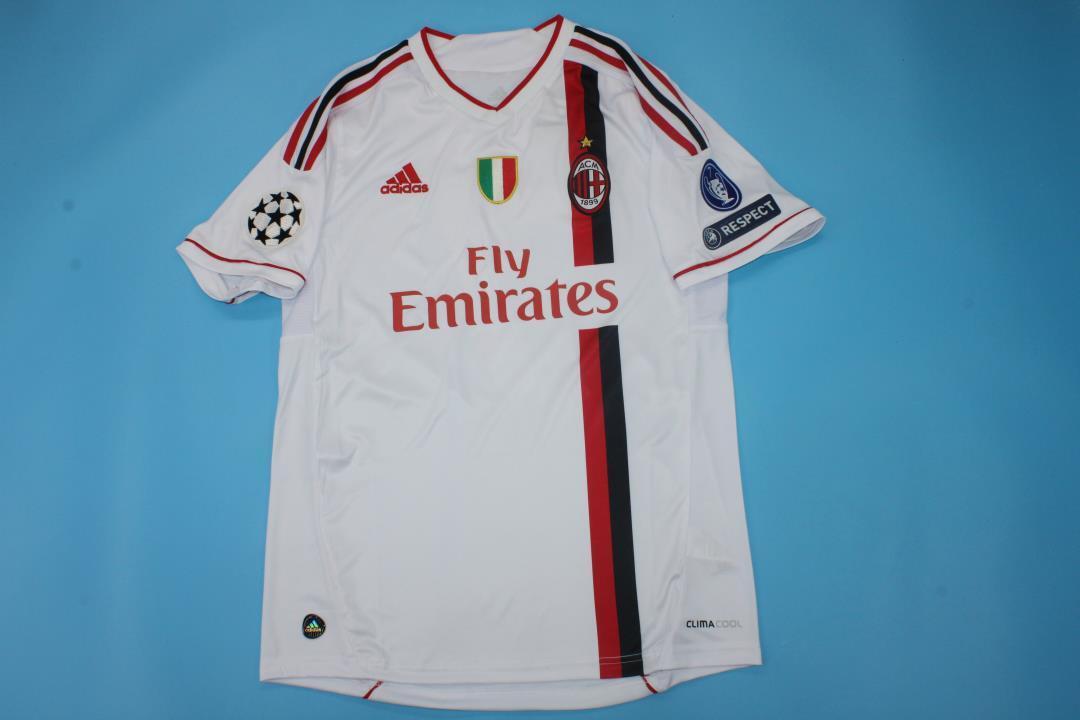 AC Milan 2011/12 Away White Retro Jersey – Alexandre Pato 7
