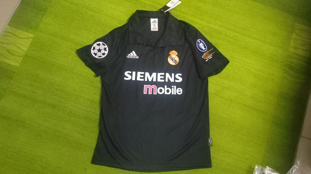 Esteban Cambiasso 2002 2003 Black Retro Jersey Trikot