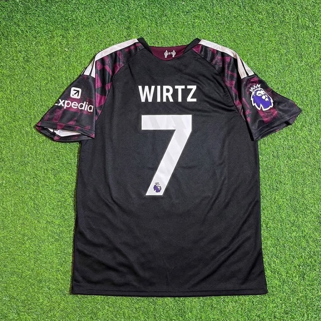 Florian Wirtz #7 Liverpool 2026/2027 New Season Third Football Jersey Kit