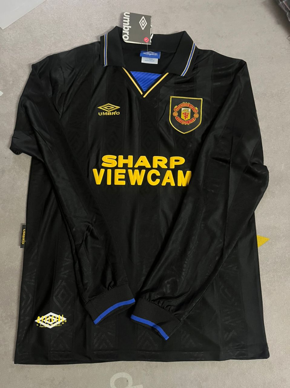 Eric Cantona Manchester United 1992 1993 Retro Fußballtrikot