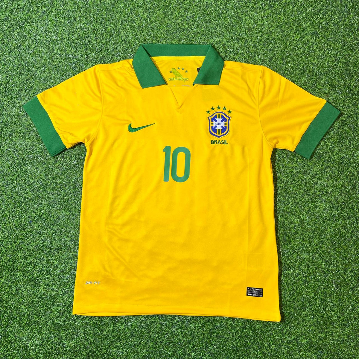 Kaka Leite Brasilien Retro-Fußballtrikot-Set