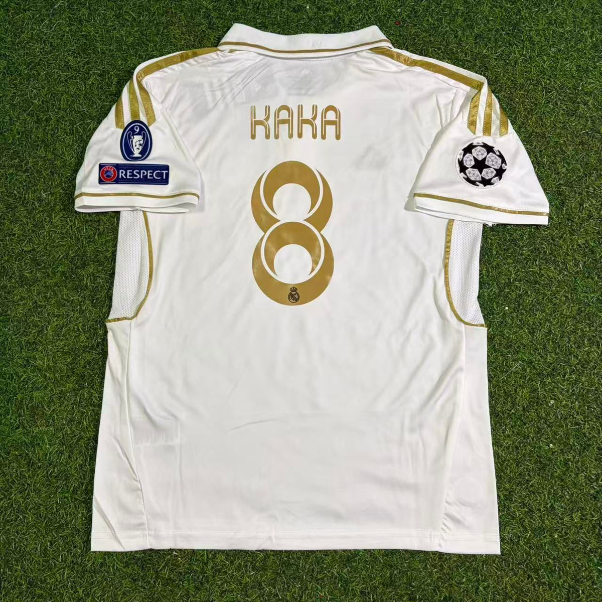 KAKA LEITE Golden Champions League Kurzarm Trikot Fußballhemd