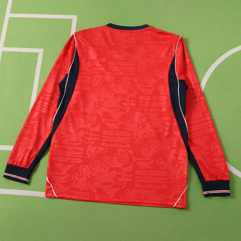 England 2026 WM Rot Langarm Trikot