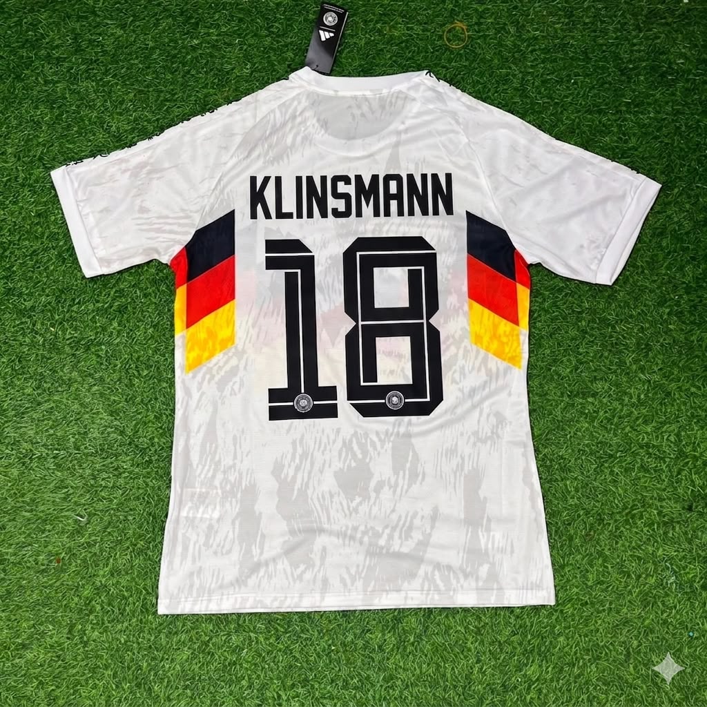 Jürgen Klinsmann #18 Allemagne Deutschland Maillot Édition Spéciale