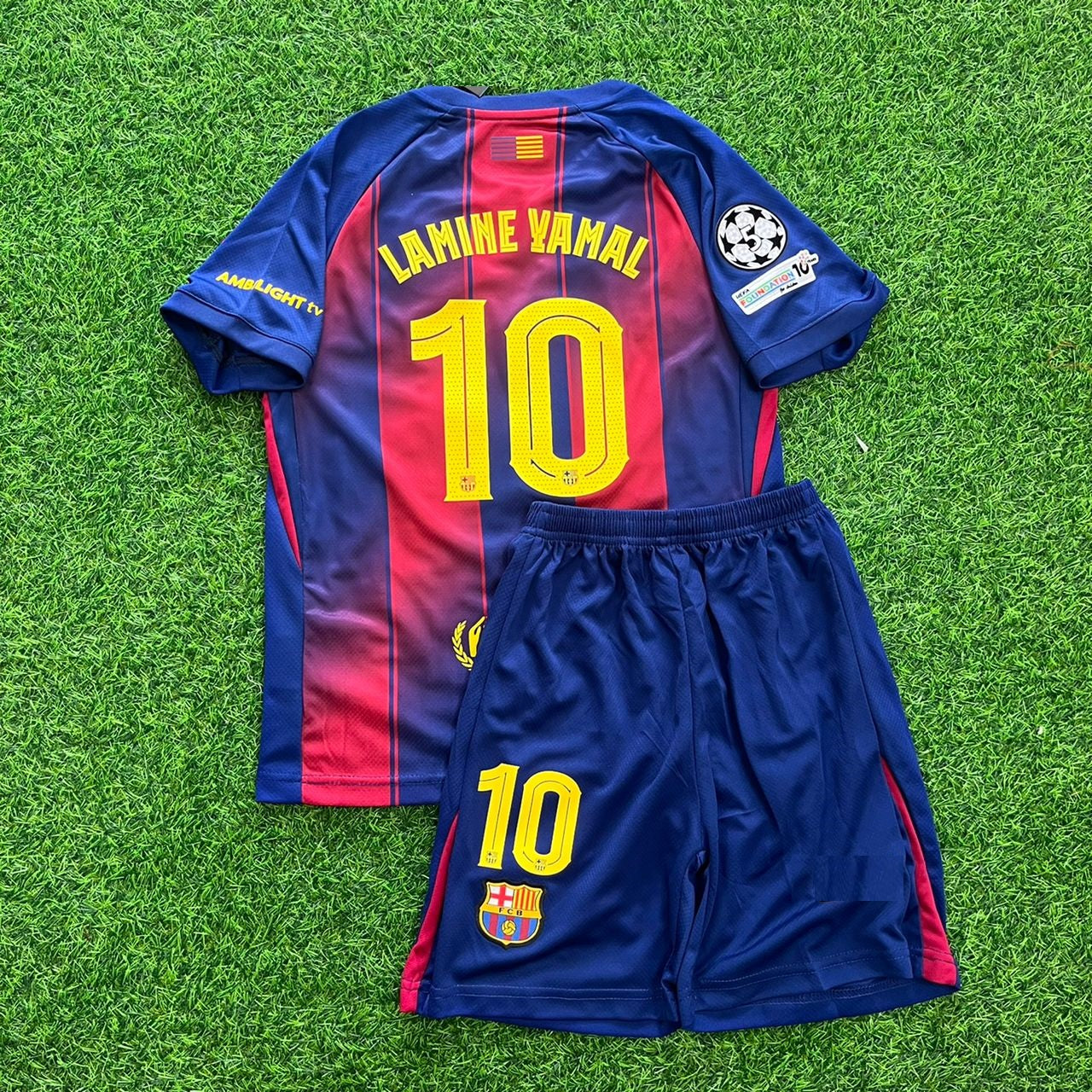 Lamine Yamal #10 Barcelona Trikot Neue Saison Trikot Maillot Fußballtrikot