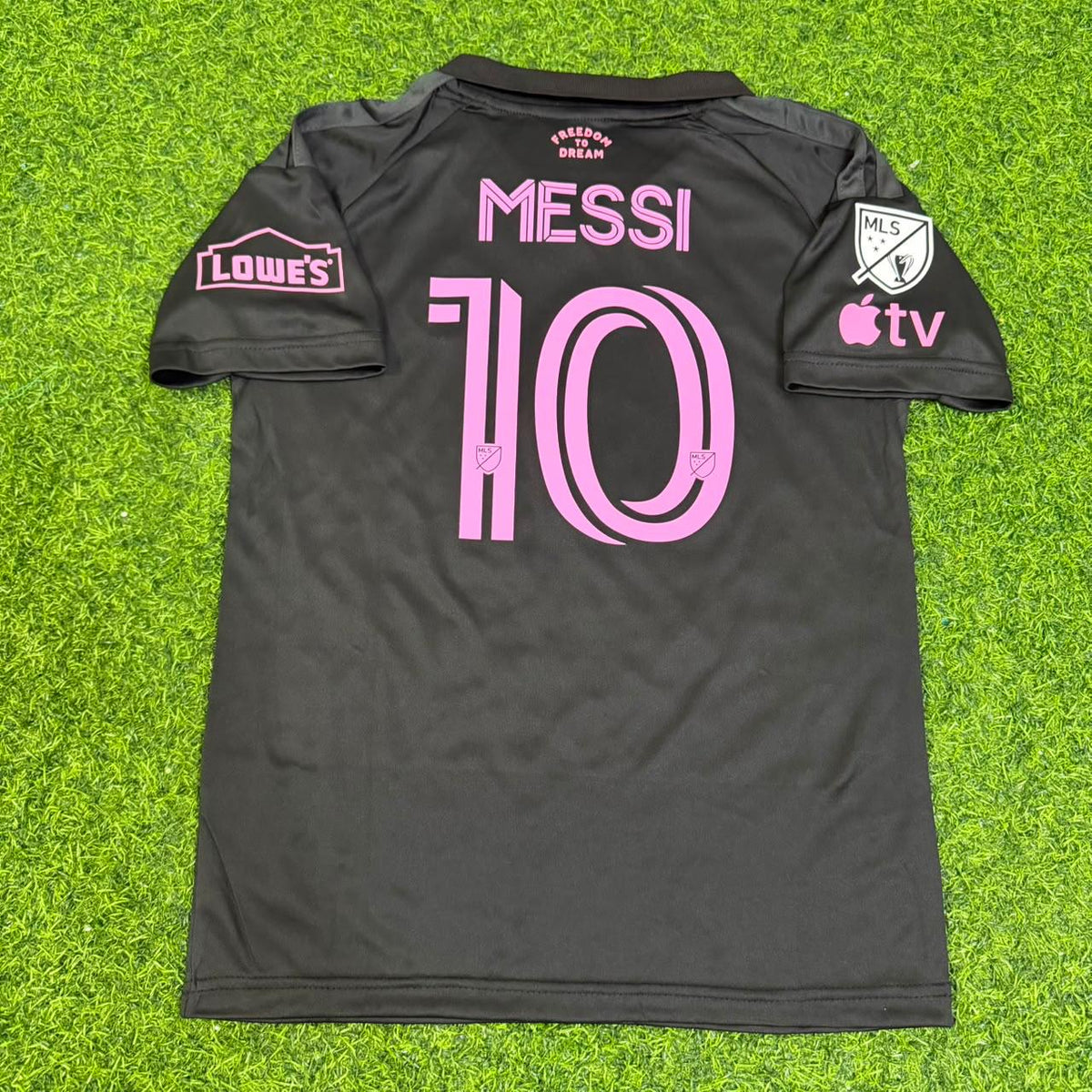 Lionel Messi Inter Miami Nueva Temporada 2026-2027 Camiseta de Fútbol Negra Trikot
