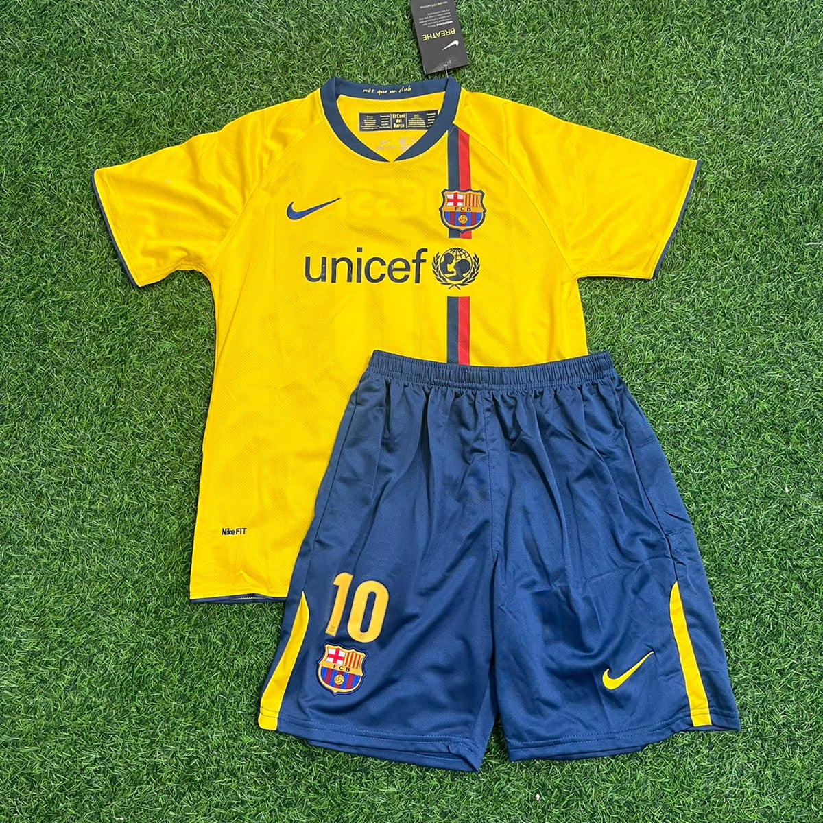 Lionel Messi – Barcelona 2008 2009 Retro Kit Trikot – | Trikot | Maillot Fußballtrikot