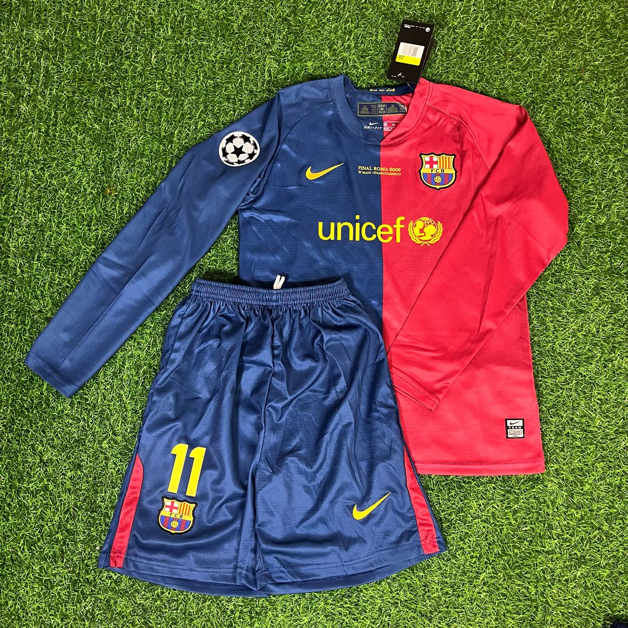 Neymar Jr Barcelone Rétro Domicile Kit Enfant – Maillot pour Enfants – | KinderTrikot | Maillot Enfant de Football