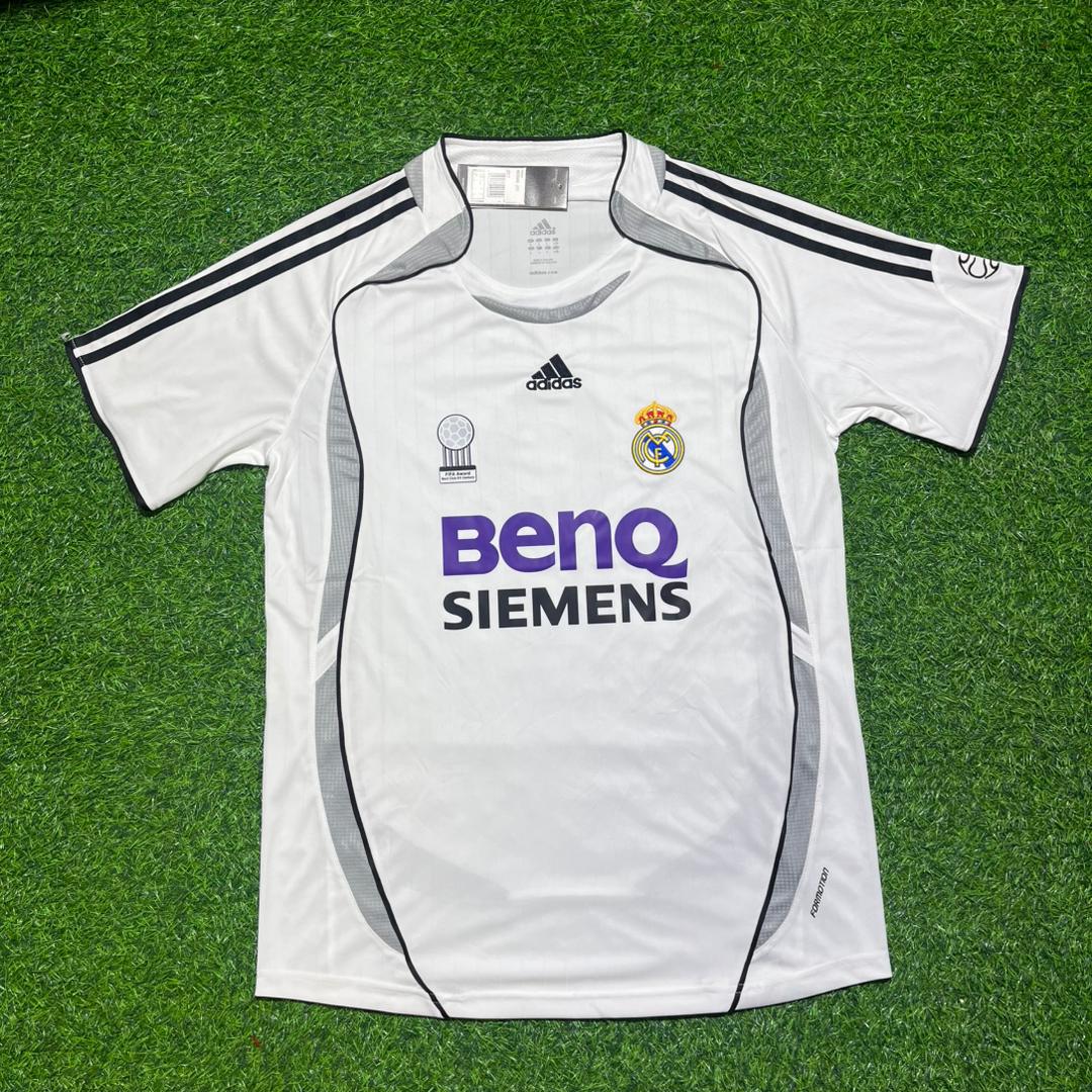 Ronaldo Nazario 9– Real Madrid 2006–2007 Home Kit Jersey – | Trikot | Maillot Soccer Shirt