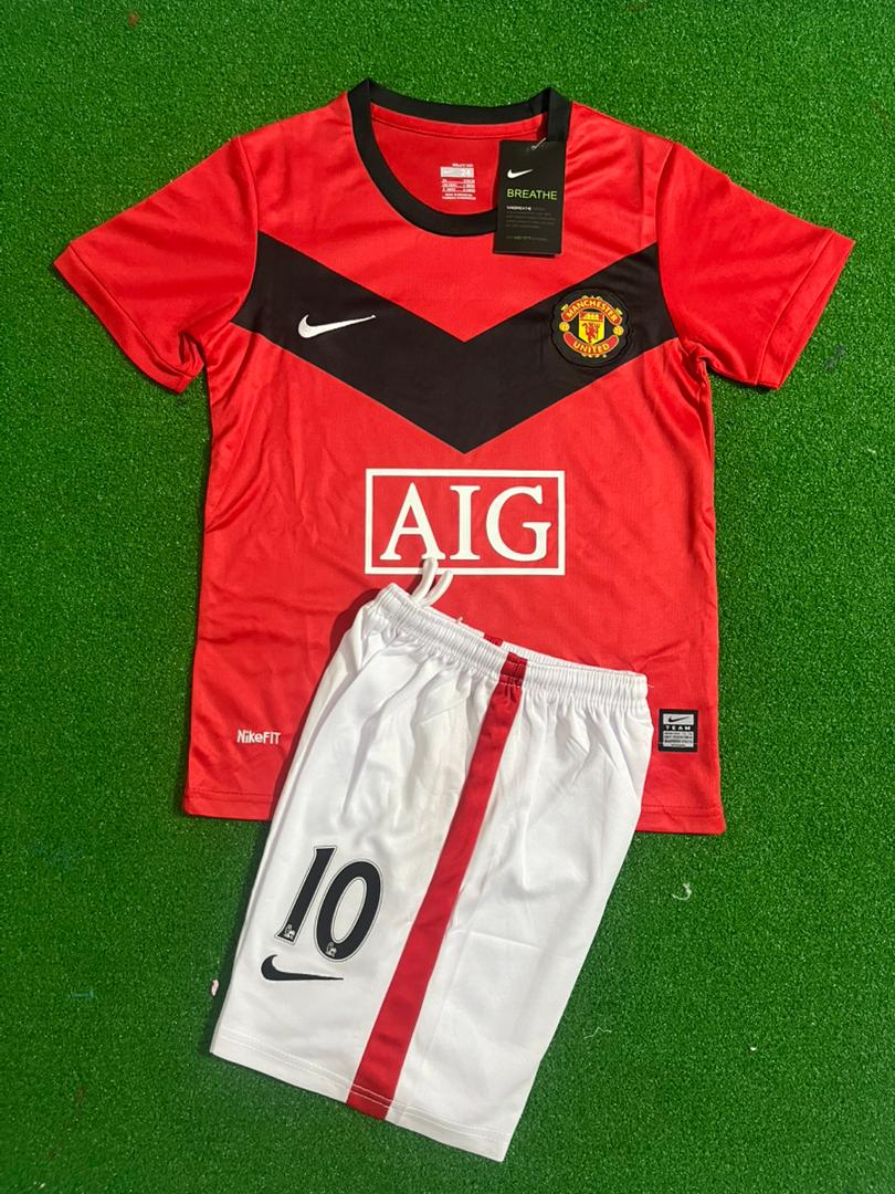 Camiseta de fútbol de Wayne Rooney del Manchester United 2009-2010