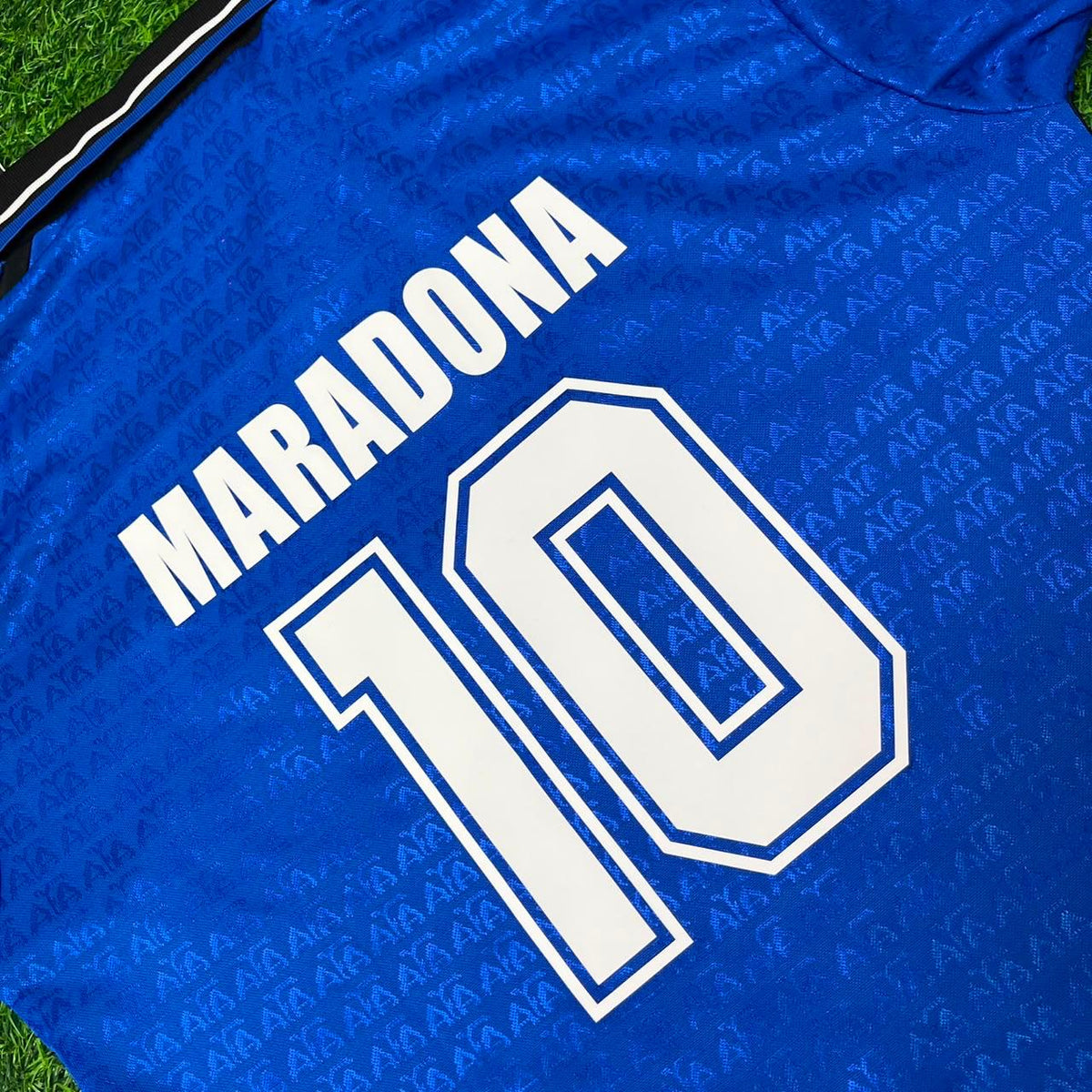 Ensemble maillot de football rétro bleu enfant Argentine de Diego Maradona, Coupe du monde 1994
