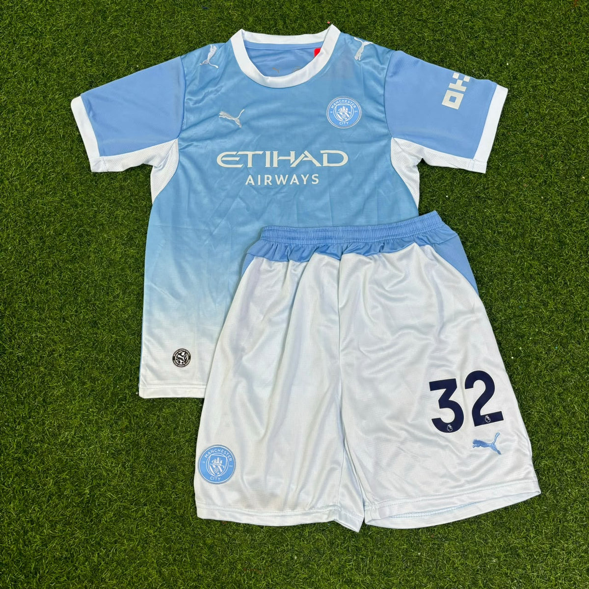 Ayyoub Bouaddi Manchester City 2026-27 Heimtrikot neue Saison Kinder Trikot Maillot Fußballshirt
