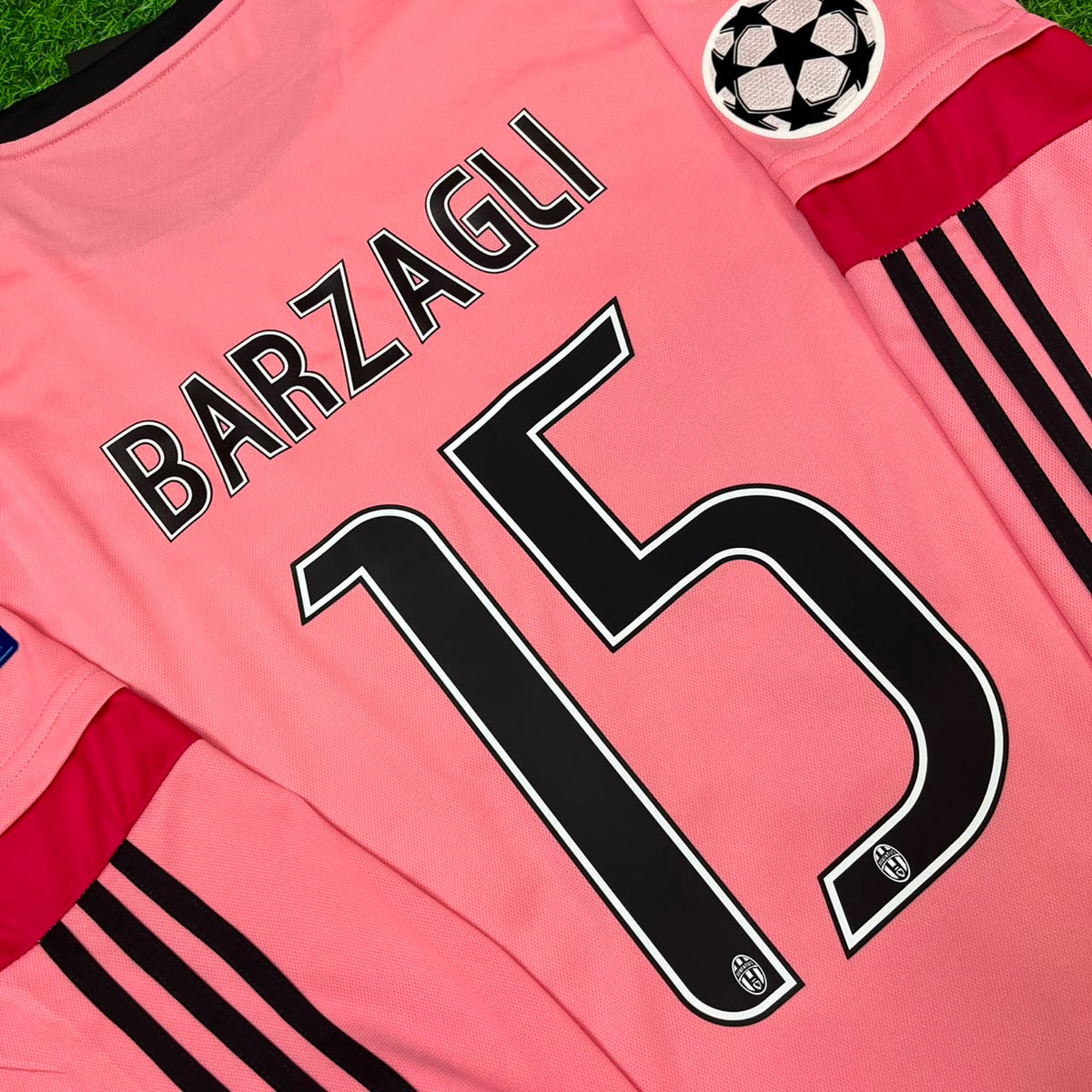 Juventus 2015/16 Pink Retro Jersey – Andrea Barzagli