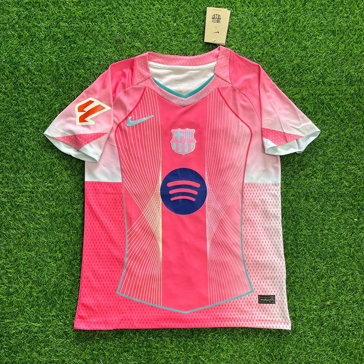 Lamine Yamal Barcelone Domicile Numéro 10 Rose Nouvelle Saison 2026 Maillot de Football