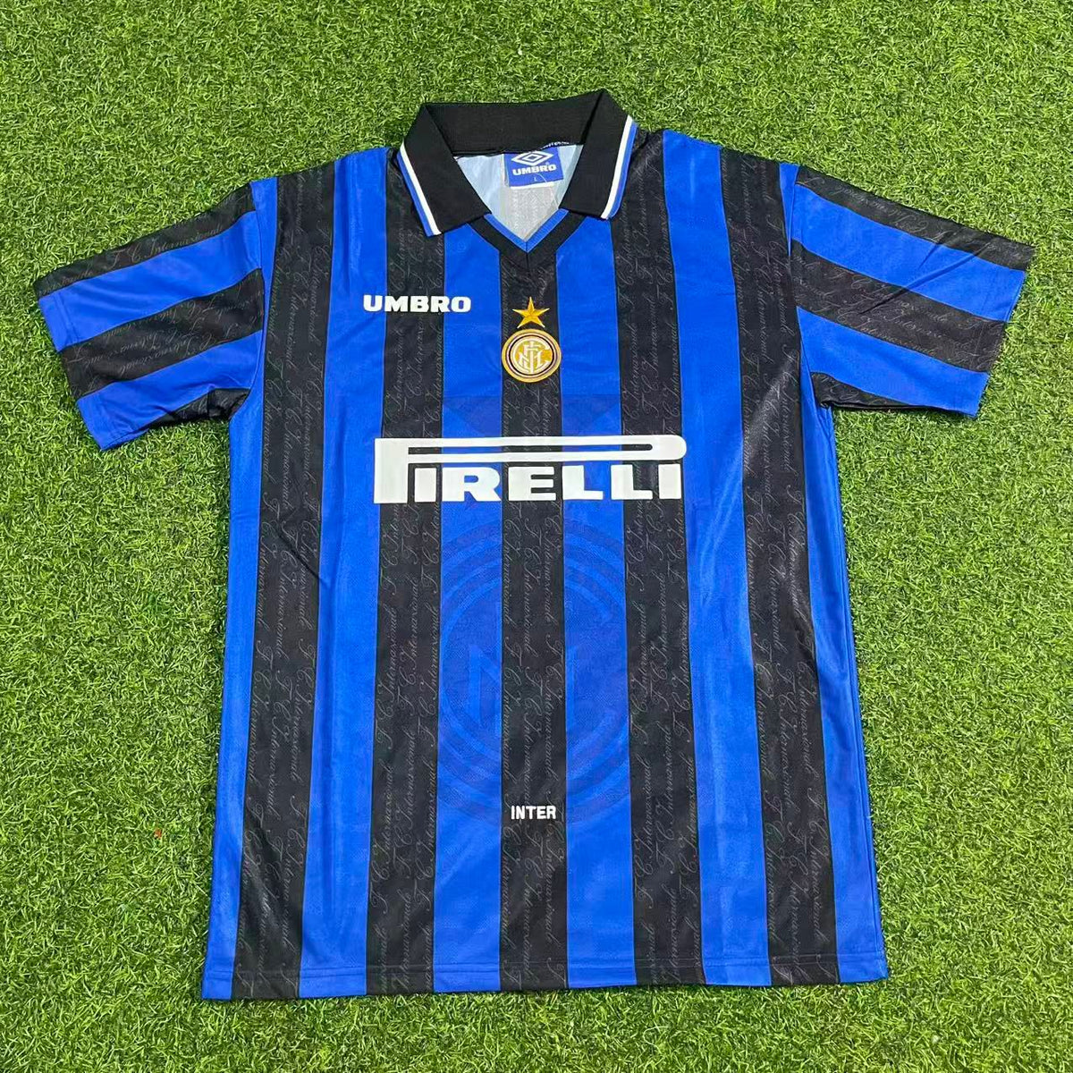 Maillot de football rétro domicile Adriano Inter
