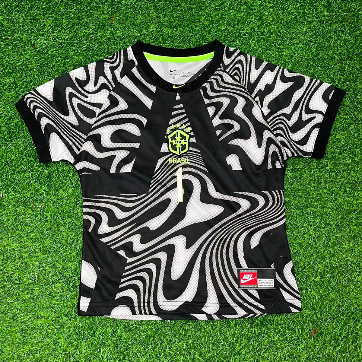 Alisson Becker Brazil 2026 World Cup Goalkeeper Football Jersey