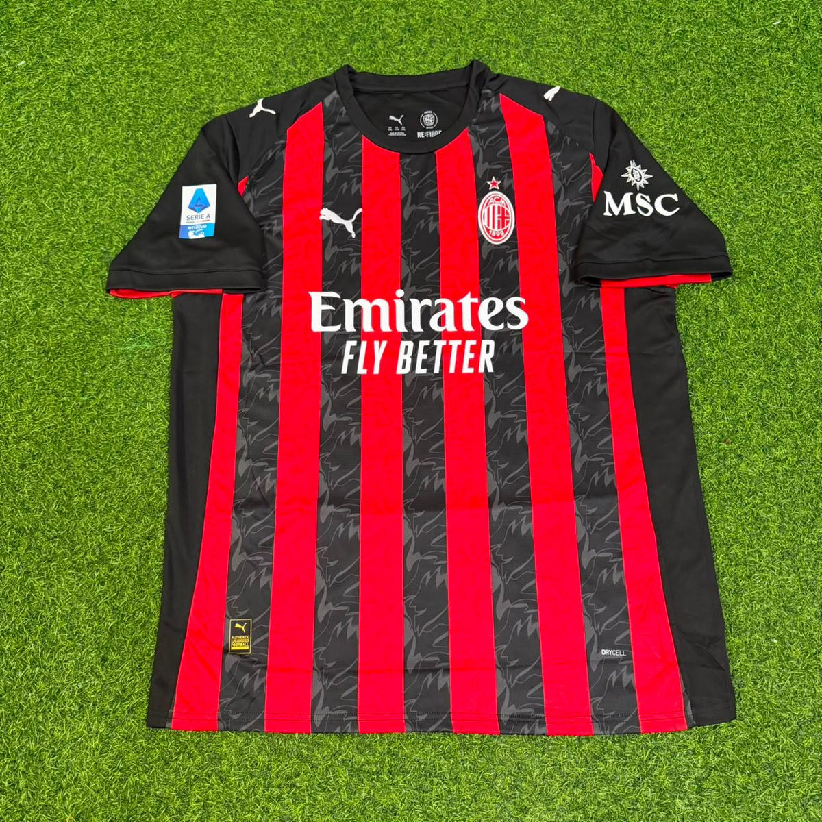 Camiseta retro legendaria de fútbol del AC Milan de Andriy Shevchenko