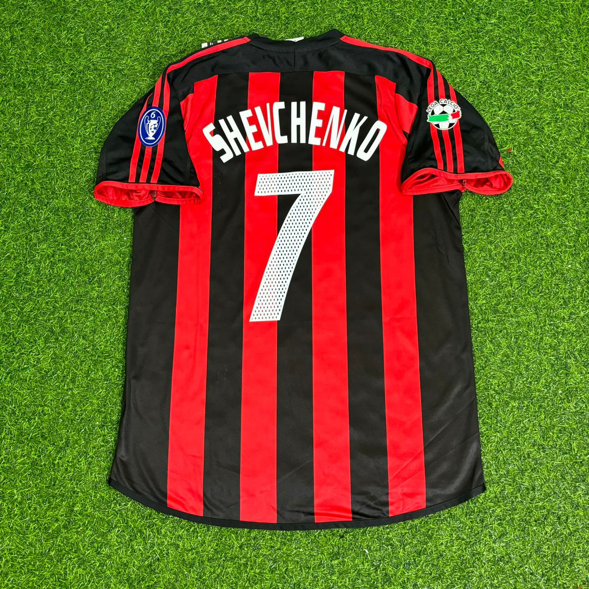 Maillot de football rétro domicile AC Milan 2003/2004 Andriy Shevchenko