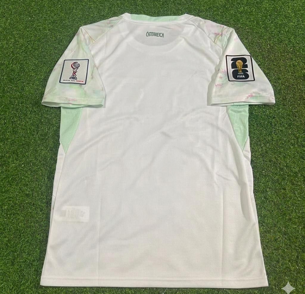 Österreich Weißes Fußballtrikot WM 2026