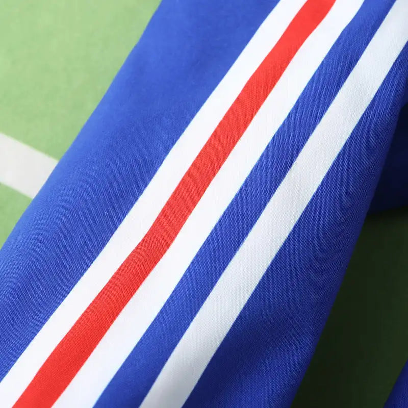 Frankreich Retro Vintage Wende-Windjacke - Wendbare Jacke