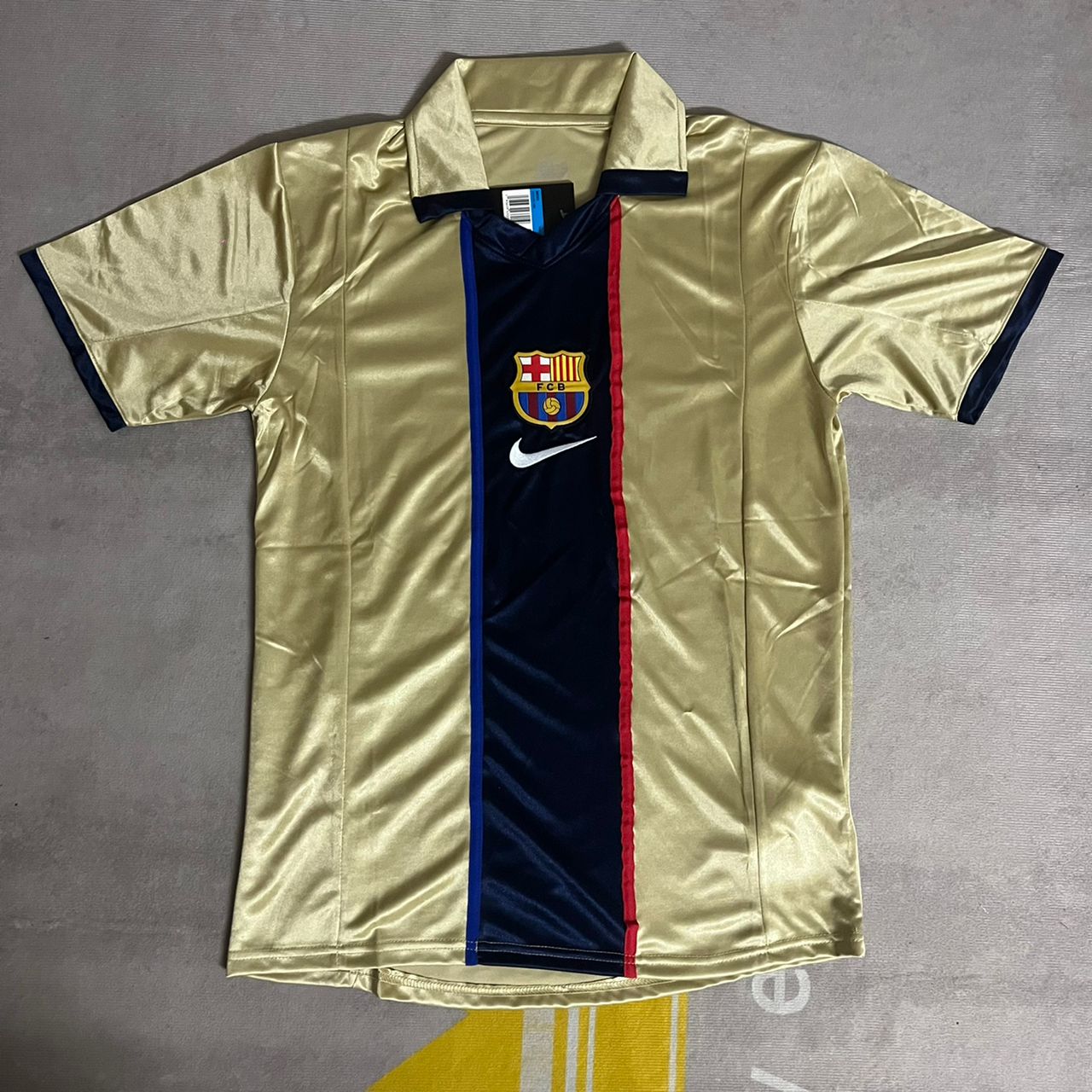 Rivaldo Barcelona 2001 2002 Saison Retro Trikot